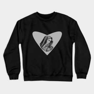 Virgin Mary Rosary Crewneck Sweatshirt